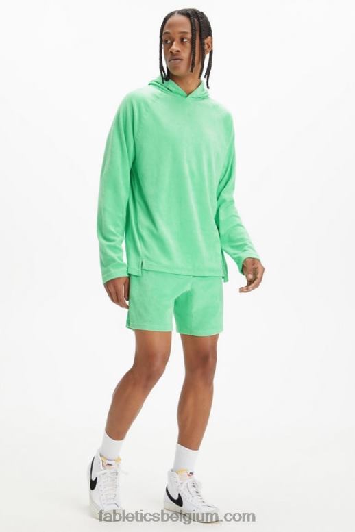 tropisch water Heren het eiland badstof hoodie Fabletics LH20J3729