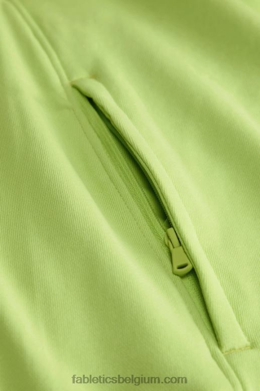 vervaagde limoen Heren de lichtgewicht go-to hoodie Fabletics LH20J3662
