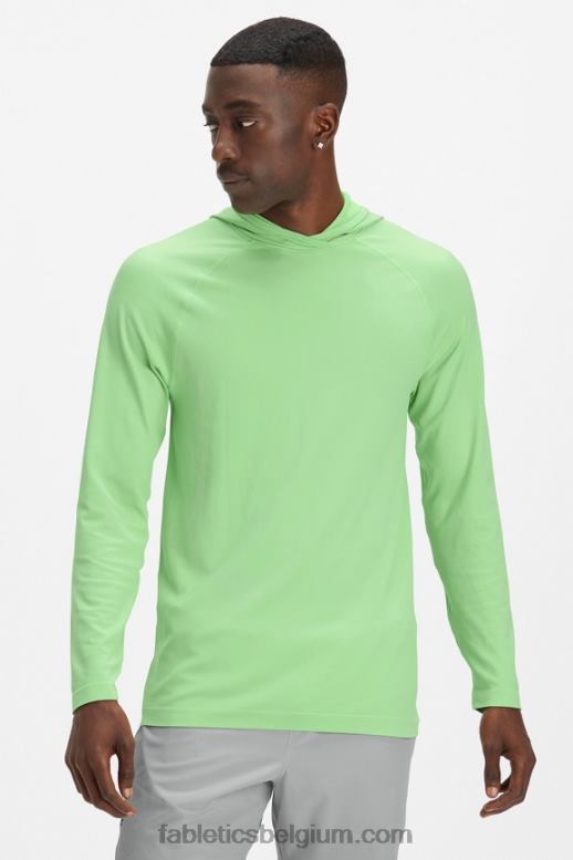 wasabi Heren de trainingsdag hoodie Fabletics LH20J3626