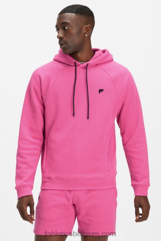wilde roze Heren de favoriete hoodie 193 Fabletics LH20J3690
