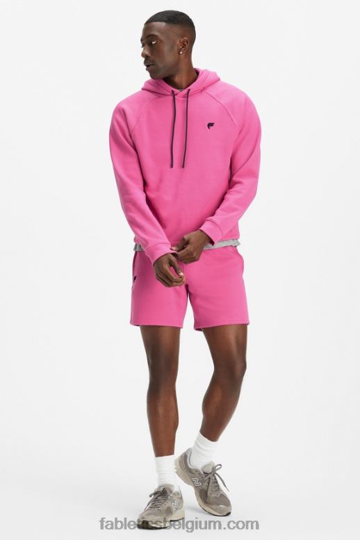wilde roze Heren de favoriete hoodie 193 Fabletics LH20J3690