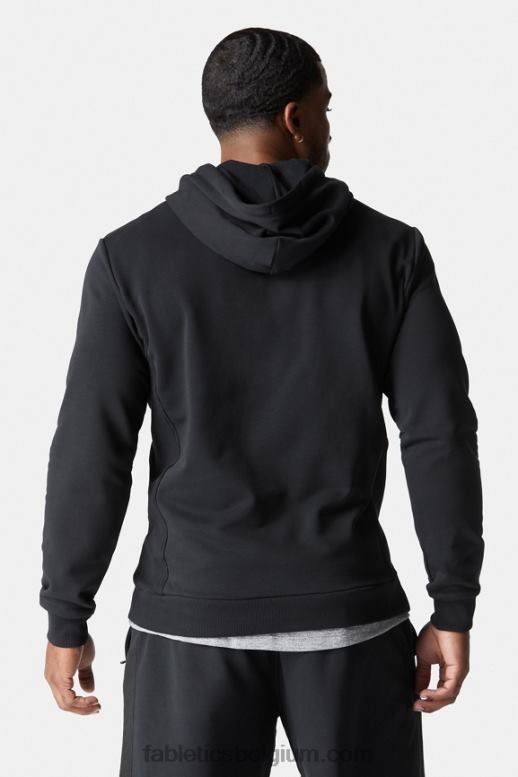 zwart Heren de courtside-hoodie Fabletics LH20J3730