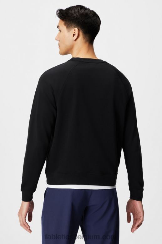 zwart Heren de lichtgewicht go-to crew Fabletics LH20J3669