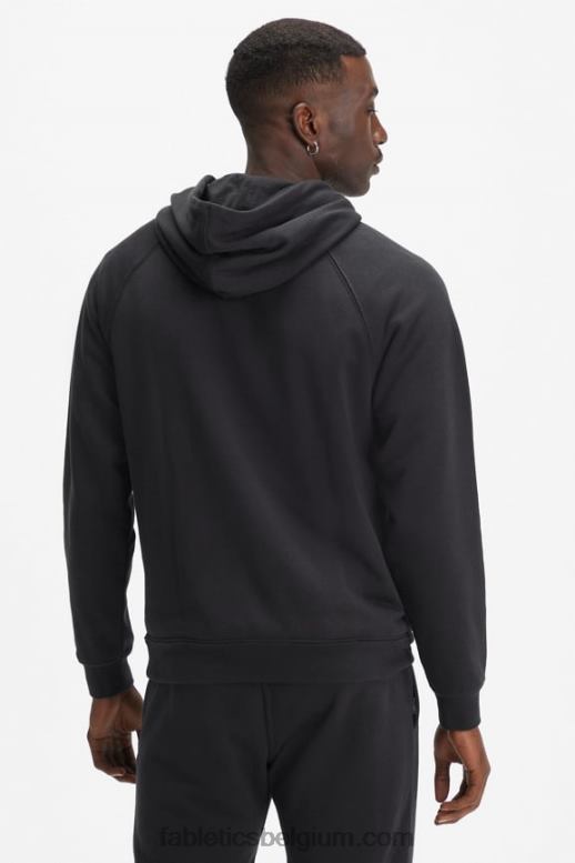 zwart Heren de lichtgewicht go-to hoodie Fabletics LH20J3658