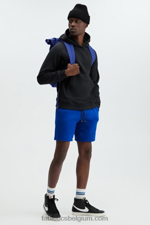zwart Heren de postgame-hoodie Fabletics LH20J3722