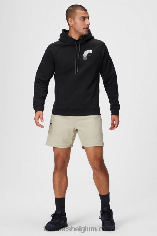 zwart pb rondel Heren de favoriete hoodie 191 Fabletics LH20J3677