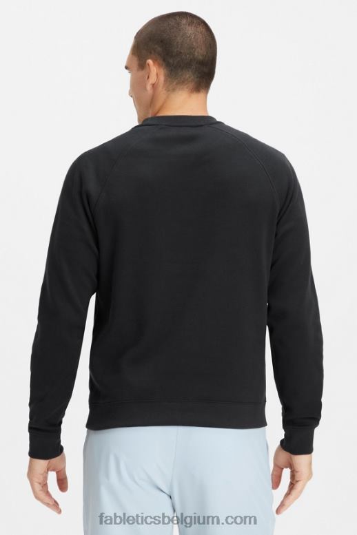 zwarte atletische stempel Heren de vaste bemanning Fabletics LH20J3701