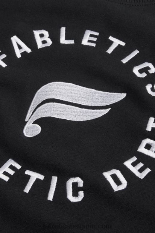 zwarte atletische stempel Heren de vaste bemanning Fabletics LH20J3701