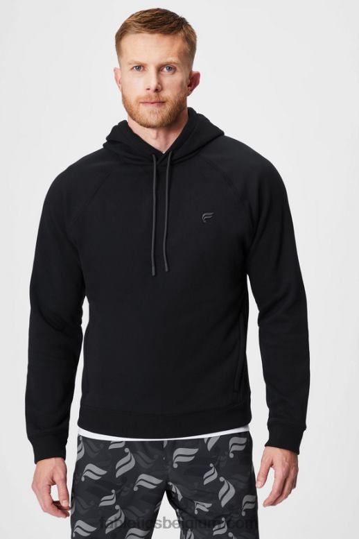 zwarte la Heren de favoriete hoodie 190 Fabletics LH20J3674