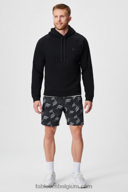 zwarte la Heren de favoriete hoodie 190 Fabletics LH20J3674