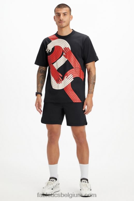 alles bij elkaar zwart Heren de r& tee Fabletics LH20J3533