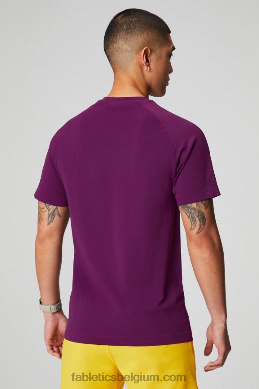 aubergine Heren de trainingsdag tee 174 Fabletics LH20J3458