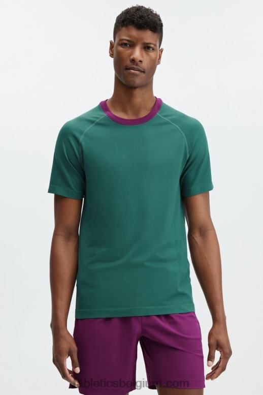 azuur groen Heren de trainingsdag tee 178 Fabletics LH20J3480