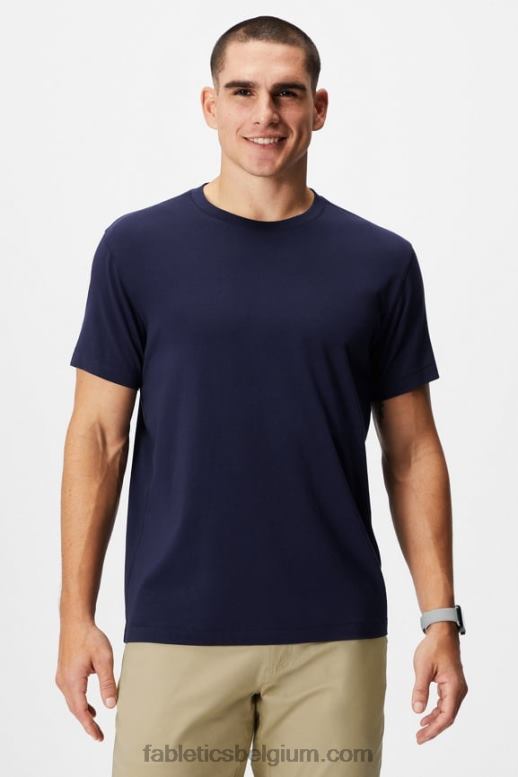 diepe marine Heren de 24-7 tee 182 Fabletics LH20J3509