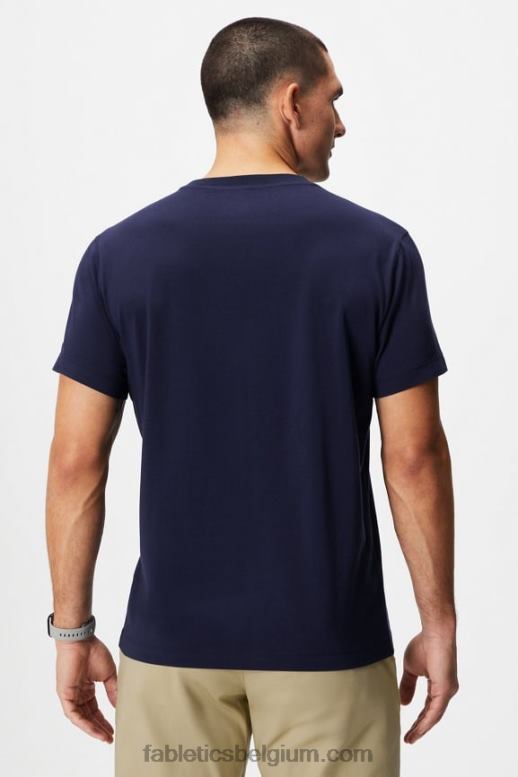diepe marine Heren de 24-7 tee 182 Fabletics LH20J3509