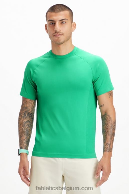 essentieel groen Heren de trainingsdag tee 180 Fabletics LH20J3487