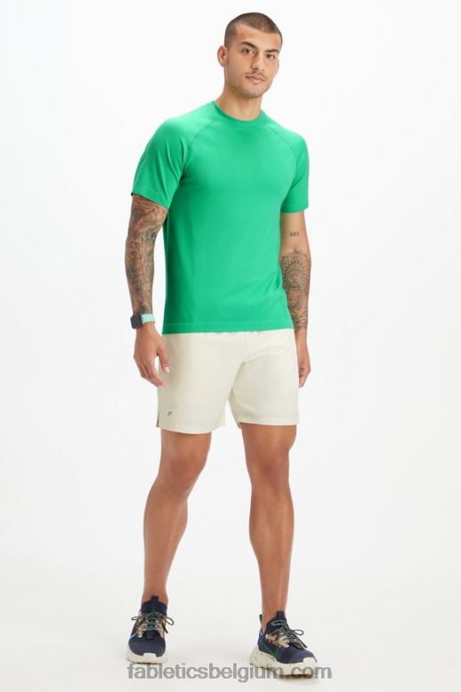 essentieel groen Heren de trainingsdag tee 180 Fabletics LH20J3487