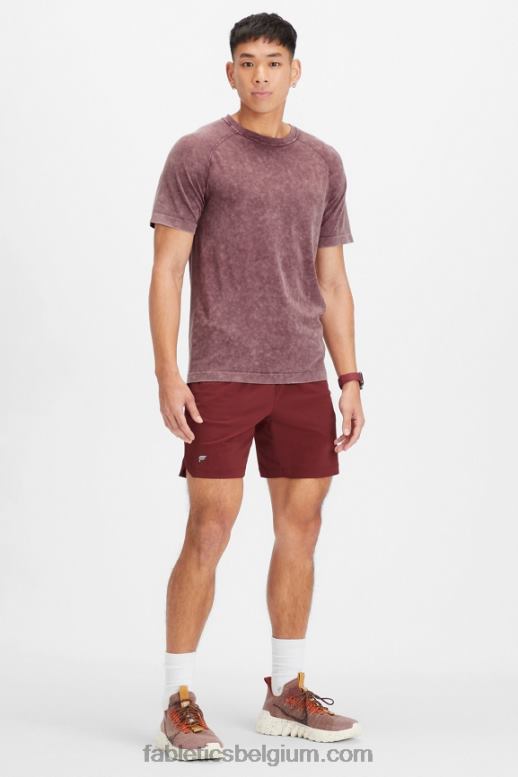 gewassen ossenbloed Heren de trainingsdag tee 177 Fabletics LH20J3476
