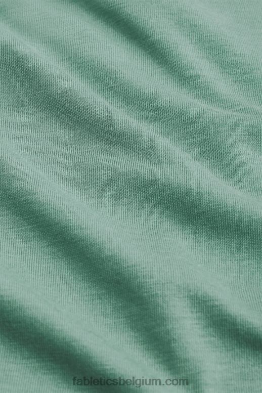 grijze tijm Heren de 24-7 v-hals Fabletics LH20J3498