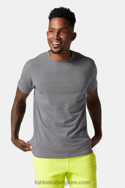 houtskool heide Heren de 24-7 tee 185 Fabletics LH20J3546