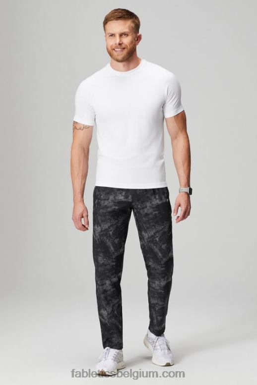klassiek wit Heren de trainingsdag tee 175 Fabletics LH20J3465