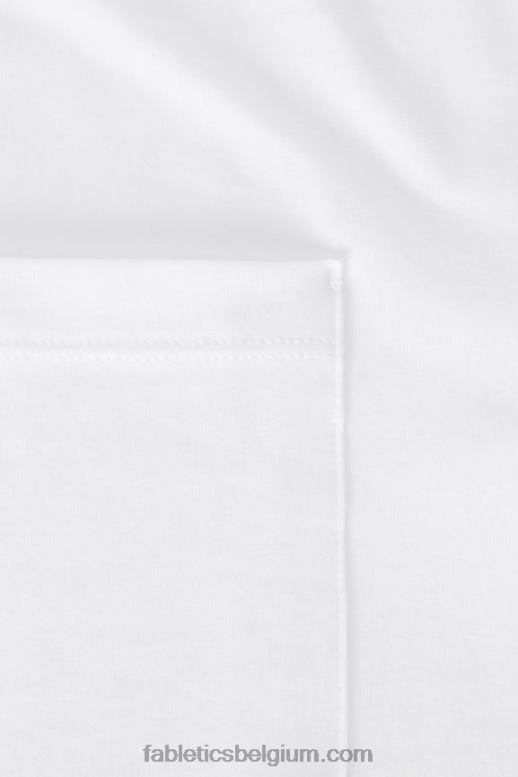 klassiek wit Heren het 24-7 pocket-T-shirt Fabletics LH20J3453