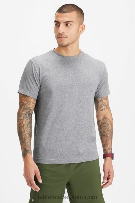 klassieke grijze heide Heren de 24-7 tee 183 Fabletics LH20J3516
