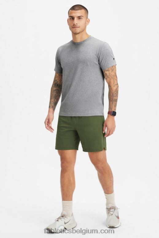 klassieke grijze heide Heren de 24-7 tee 183 Fabletics LH20J3516