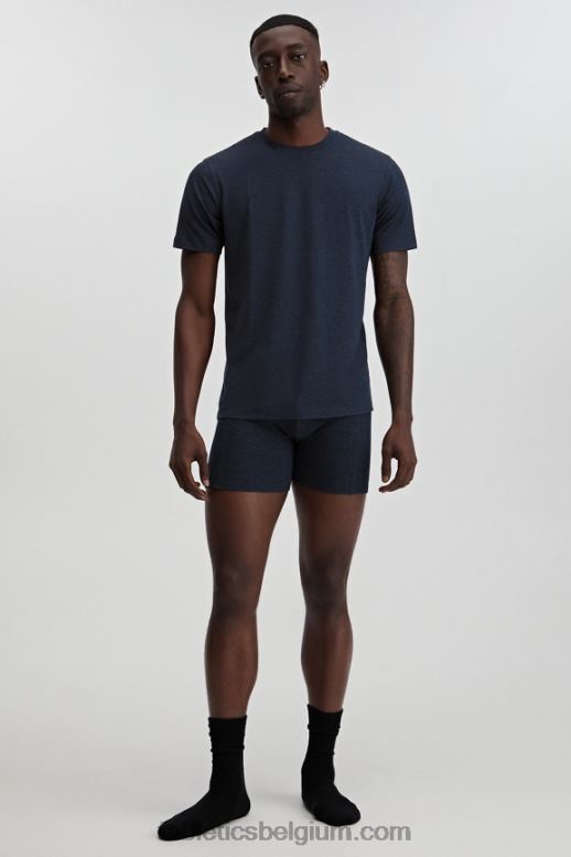 klassieke marine Heren het restoreknit T-shirt Fabletics LH20J3555