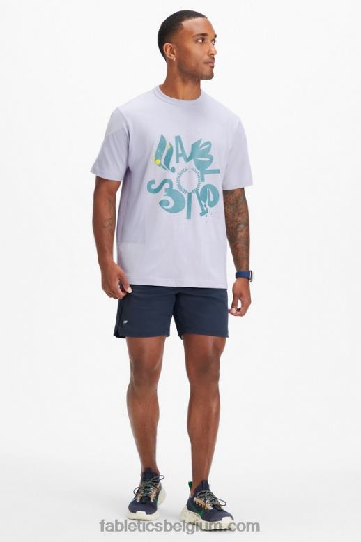 lila mist shreddin en ridin Heren de r& tee Fabletics LH20J3556