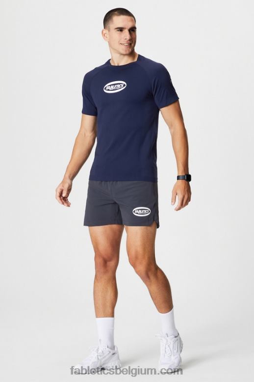 marine ovaal Heren de trainingsdag tee 174 Fabletics LH20J3461