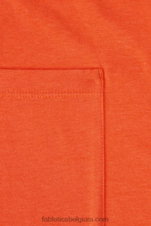 passie sinaasappel Heren het 24-7 pocket-T-shirt Fabletics LH20J3449