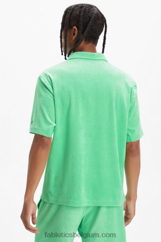 tropisch water Heren het eiland badstof knop omhoog Fabletics LH20J3559