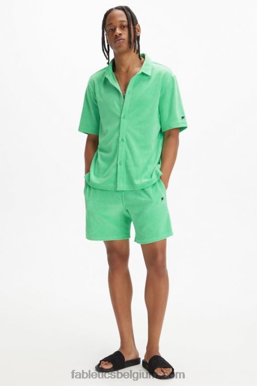 tropisch water Heren het eiland badstof knop omhoog Fabletics LH20J3559