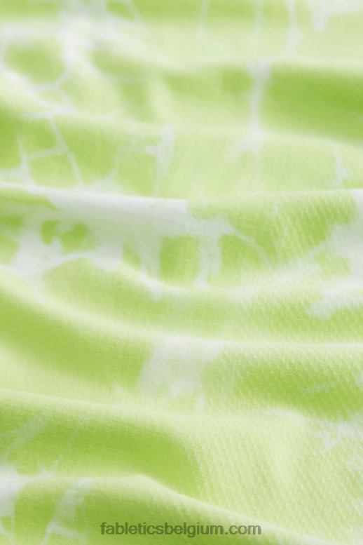 vervaagde limoenkleurstof Heren de trainingsdag tee 179 Fabletics LH20J3486
