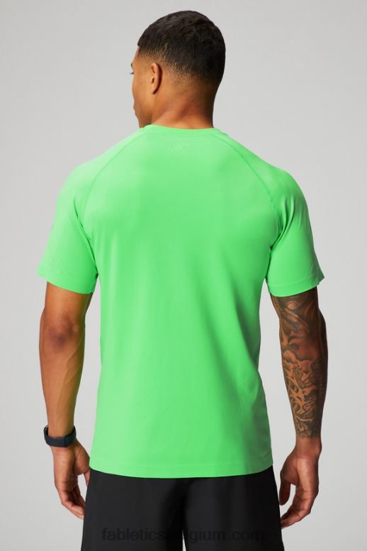 wilde limoen Heren de trainingsdag tee 176 Fabletics LH20J3468