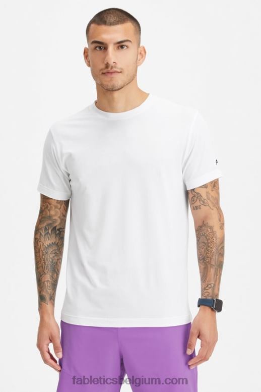 wit Heren de 24-7 tee 184 Fabletics LH20J3518