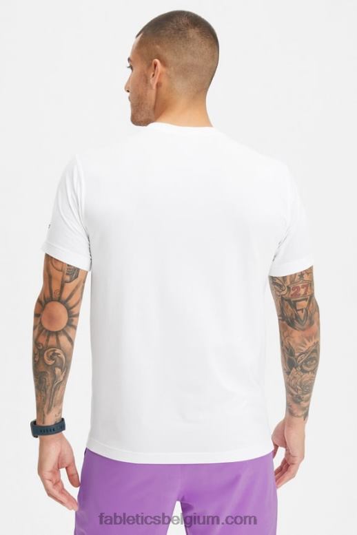 wit Heren de 24-7 tee 184 Fabletics LH20J3518