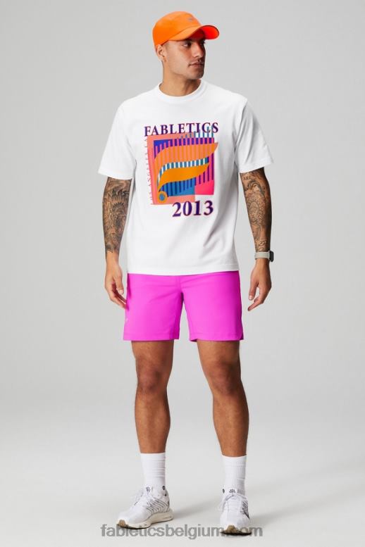 wit tennis ons open Heren de r& tee Fabletics LH20J3532
