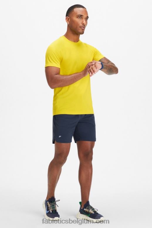 woestijn goud Heren de trainingsdag tee 179 Fabletics LH20J3483