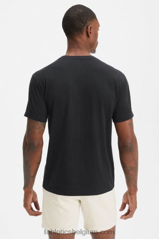 zwart Heren de 24-7 tee 185 Fabletics LH20J3545