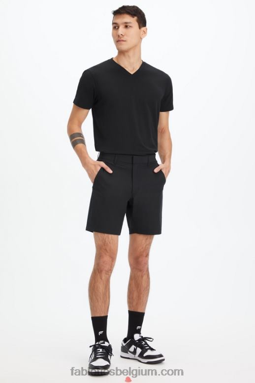 zwart Heren de 24-7 v-hals Fabletics LH20J3491