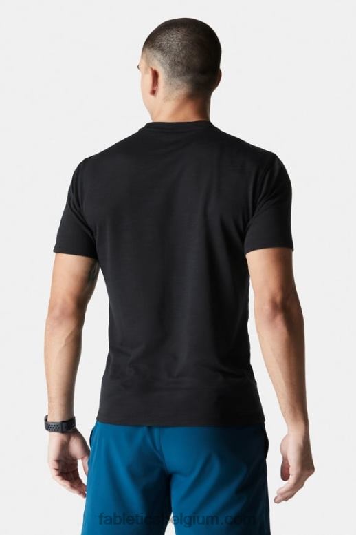 zwart Heren de eerste rij tee Fabletics LH20J3552