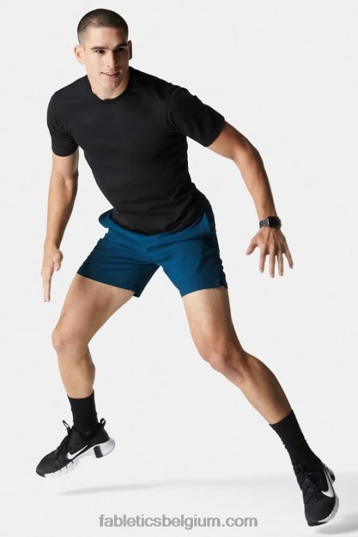 zwart Heren de eerste rij tee Fabletics LH20J3552