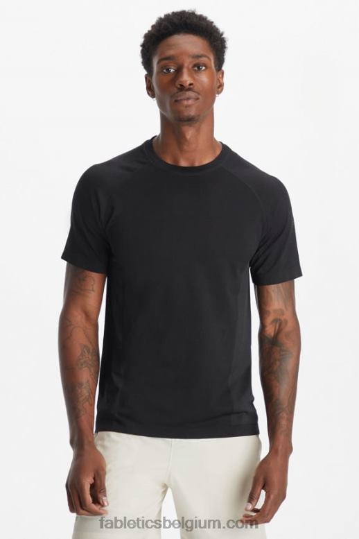 zwart Heren de trainingsdag tee 178 Fabletics LH20J3477