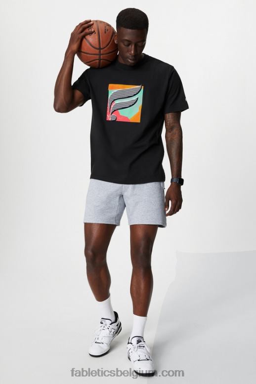 zwart multif Heren de r& tee Fabletics LH20J3521