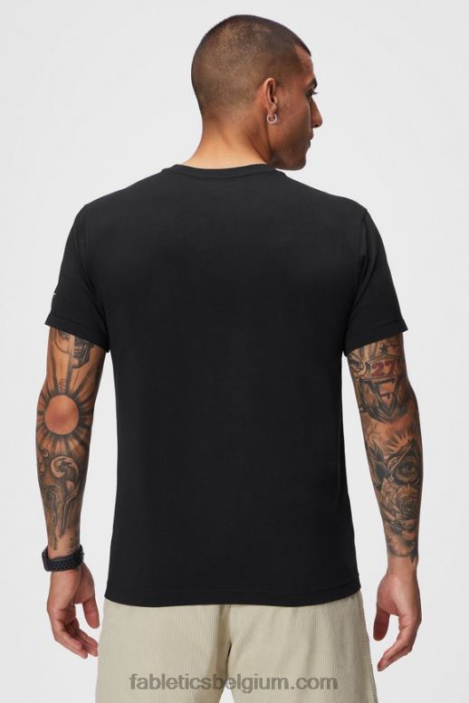 zwarte pb kampioen Heren de 24-7 tee 185 Fabletics LH20J3544