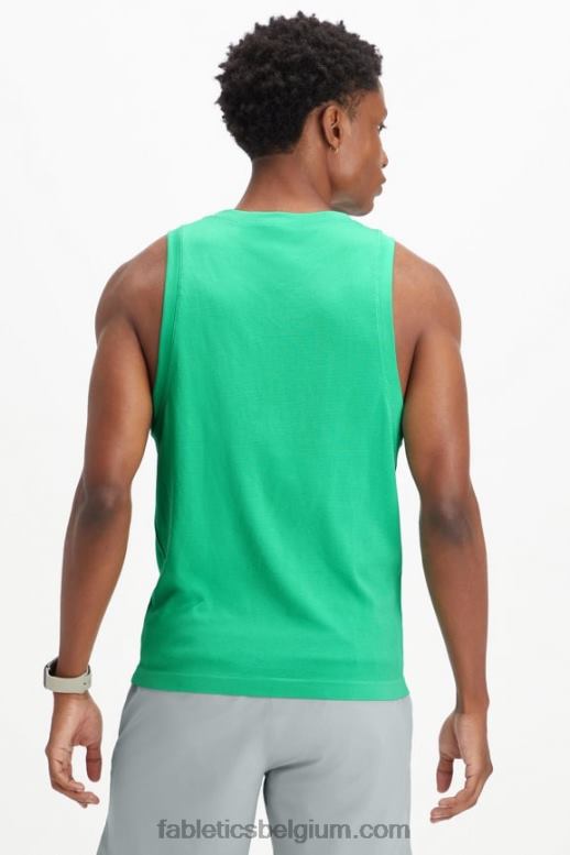 essentieel groen Heren de trainingsdagtank Fabletics LH20J3394