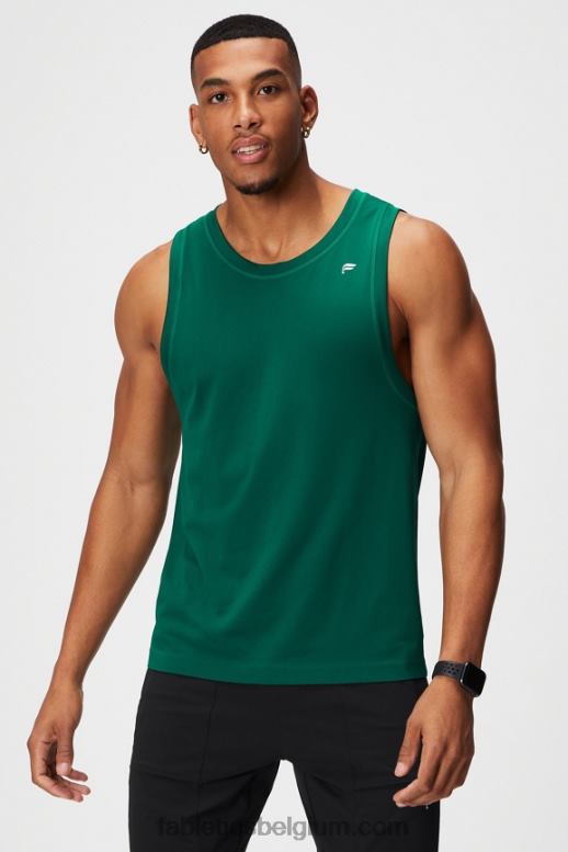 fairway groen Heren de trainingsdagtank Fabletics LH20J3392