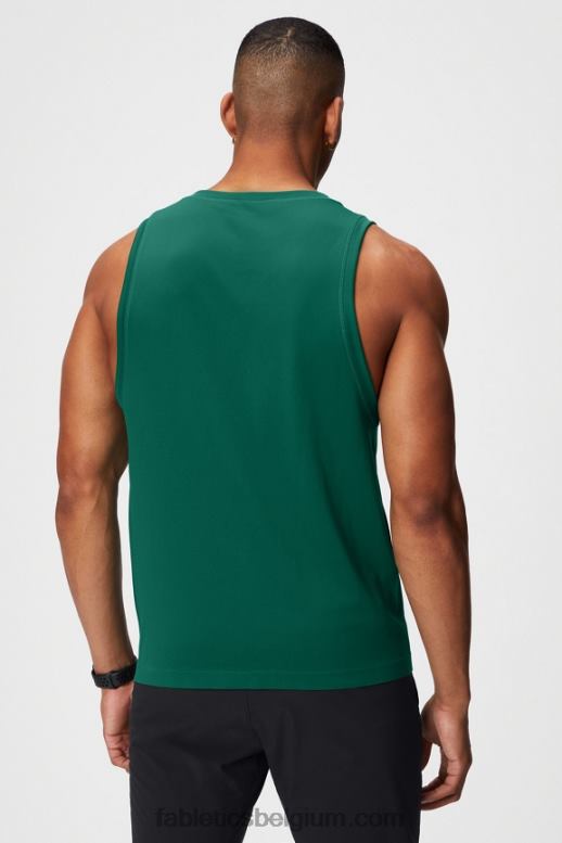 fairway groen Heren de trainingsdagtank Fabletics LH20J3392